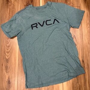 RVCA Teal Short Sleeve Men's Tee